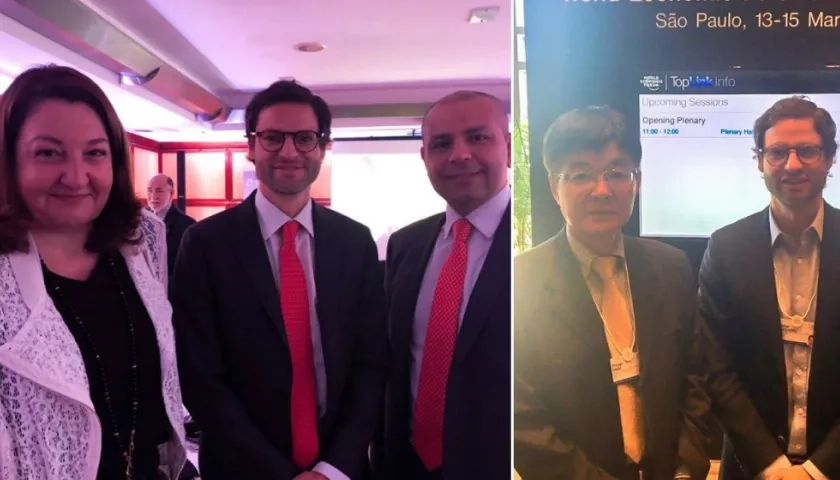 Presidente de ProColombia, Felipe Jaramillo, en Brasil.