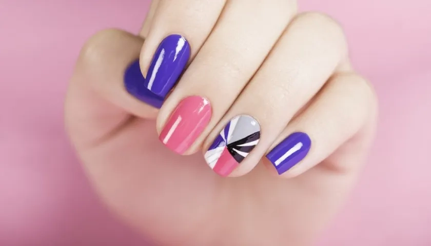 Muestra de la nueva tendencia para uñas.