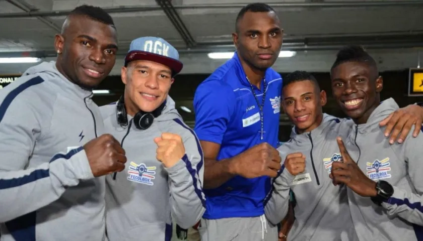 Integrantes de los Heroicos de Colombia. 