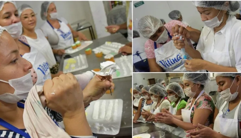Todas estas delicias estarán preparadas con amor por las manos de mujeres que han sido capacitadas en los cursos de gastronomía.