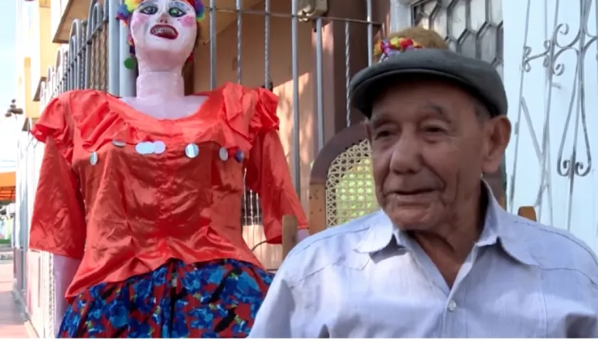 Jorge Altamiranda, creador de La Gigantona.