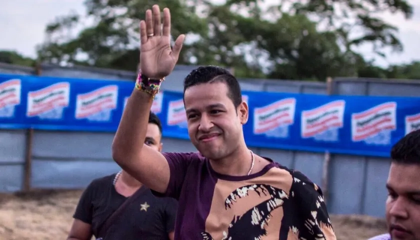 Último concierto de Martín Elías en Coveñas.