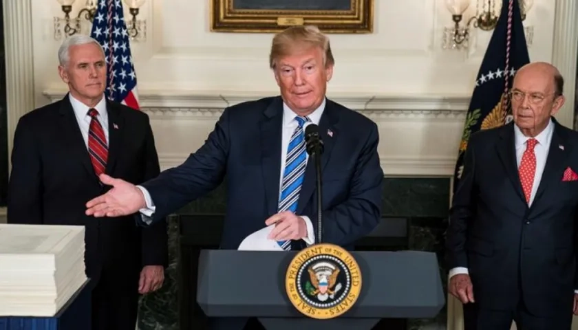 Donald Trump, presidente de Estados Unidos.