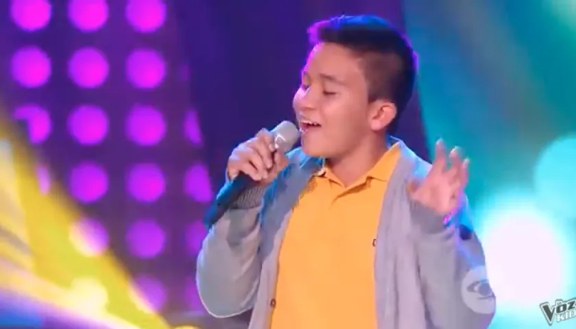 Samuel Morales, hijo de Kaleth Morales.