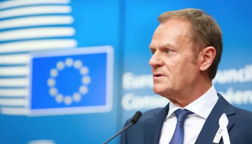 El presidente del Consejo Europeo, Donald Tusk.