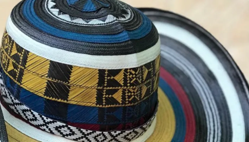 Diseño de los sombreros del Mundial Rusia 2018.