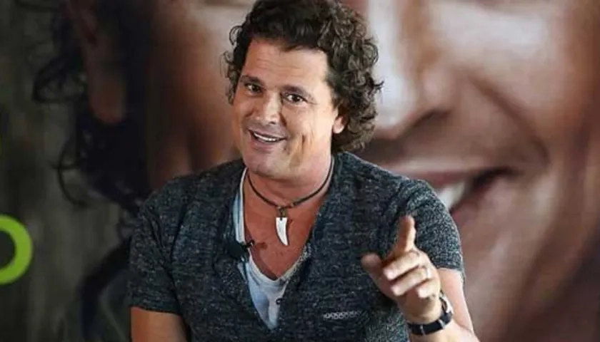 El cantante Carlos Vives.