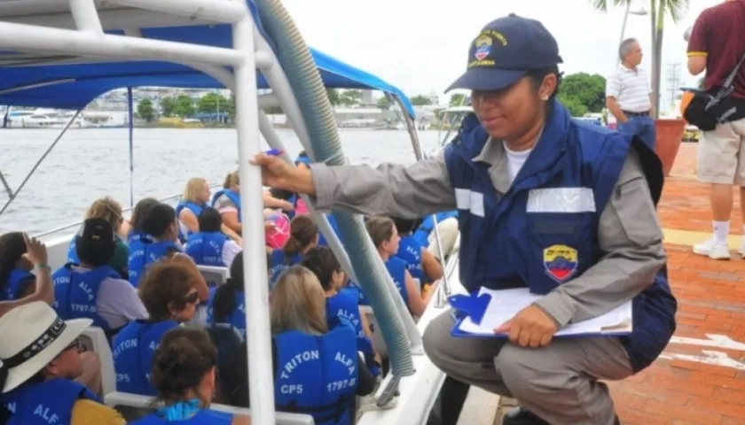 Cartagena registró 1.581 zarpes de embarcaciones y un total de 26.184 turistas transportados.