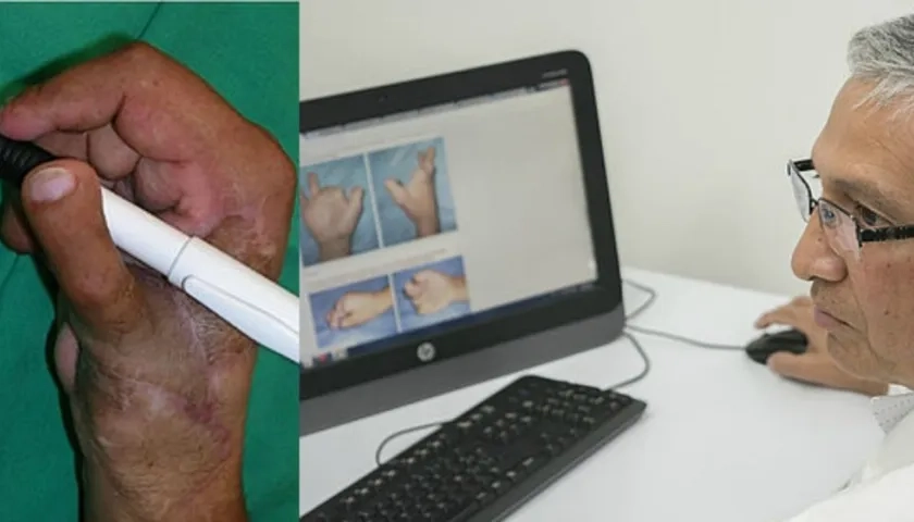 Médico especialista Enrique Vergara Amador, docente de la Universidad Nacional.