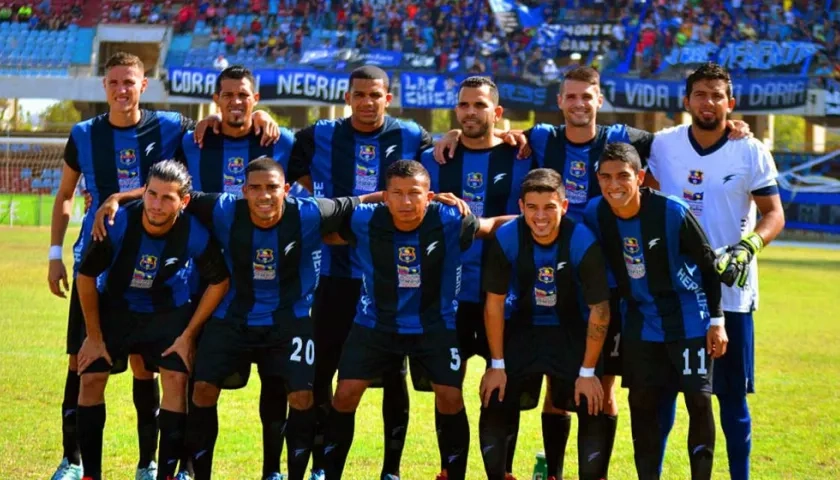 Escuadra del Zulia FC. 