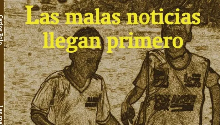 Portada del libro 'Las malas noticias llegan primero'.