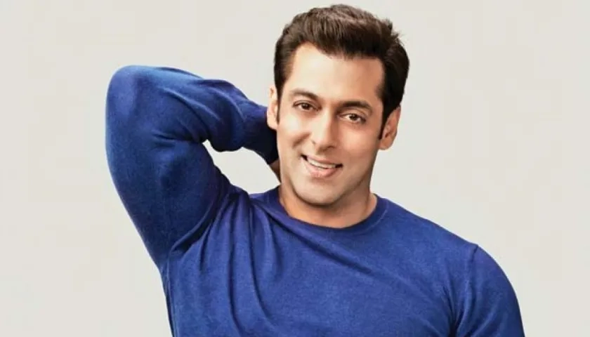 La estrella de Bollywood Salman Khan.