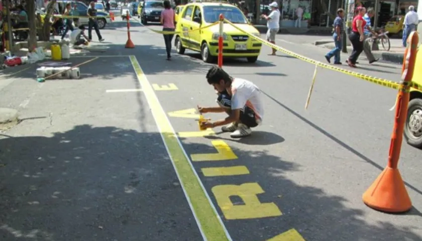 Zonas Amarillas para descongestionar el Centro de Santa Marta.