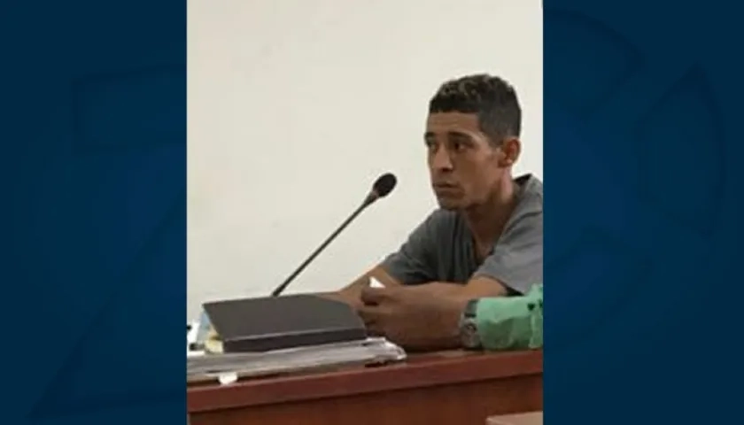 Alias 'Capullito' durante las audiencias concentradas.