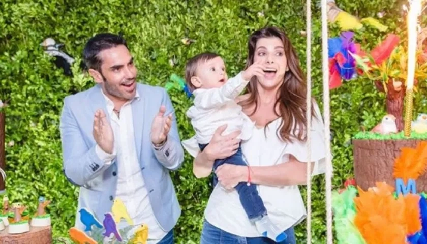  Lincoln Palomeque, Matías y Carolina Cruz.