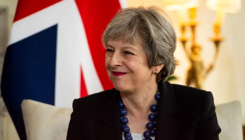 La primera ministra británica, Theresa May