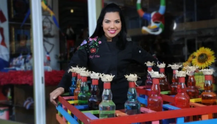 Inés Páez, conocida como chef Tita. 