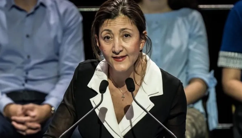 Íngrid Betancur, excandidata presidencial.