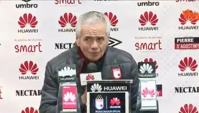 Gregorio Pérez, ahora extécnico de Santa Fe.