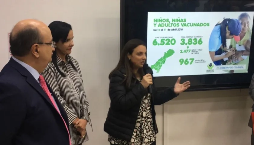 Karen Abudinen hace un balance final de la Operación Guajira.