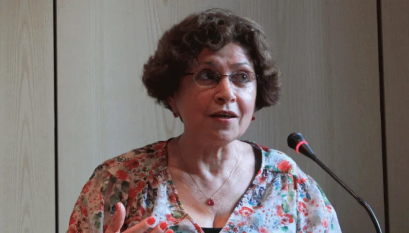 La profesora colombiana Luisa Ballesteros Rosas.