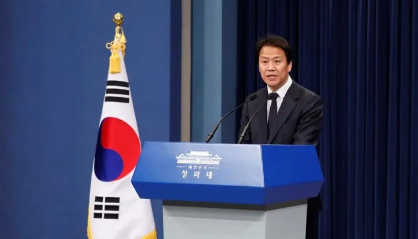 Im Jong-seok, secretario jefe de la Presidencia surcoreana.