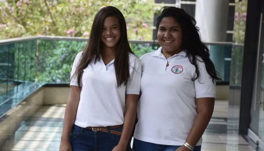 Isabel Juliao y Andrea Torres, coordinadoras de Voz Infantil y Hola Juventud.