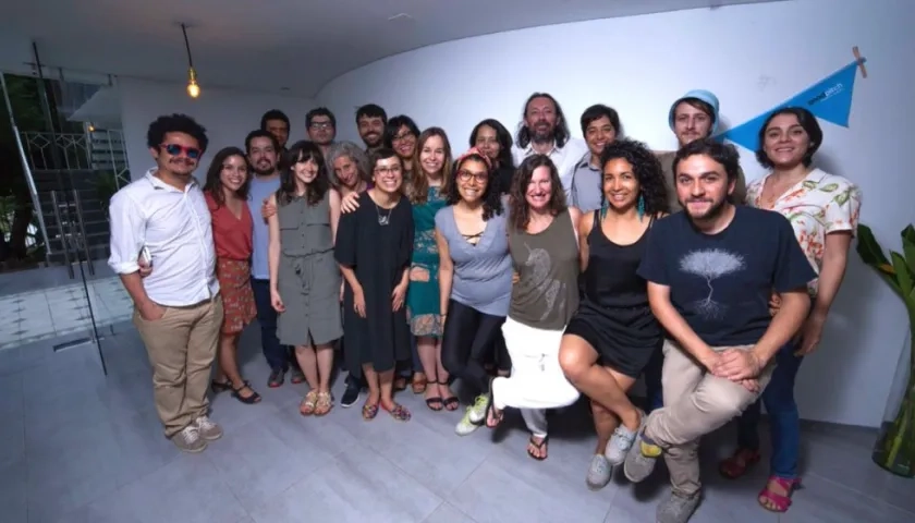 Organizadores del evento.