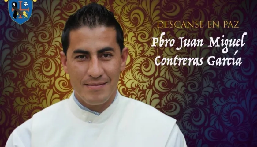 El sacerdote Juan Miguel Contreras García fue asesinado en una parroquia en México.