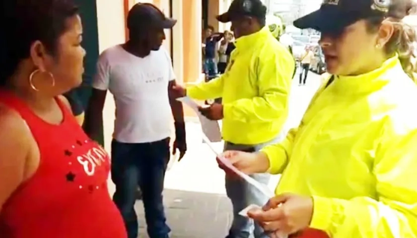 Captura de alias 'El Popo', en el centro de Barranquilla.