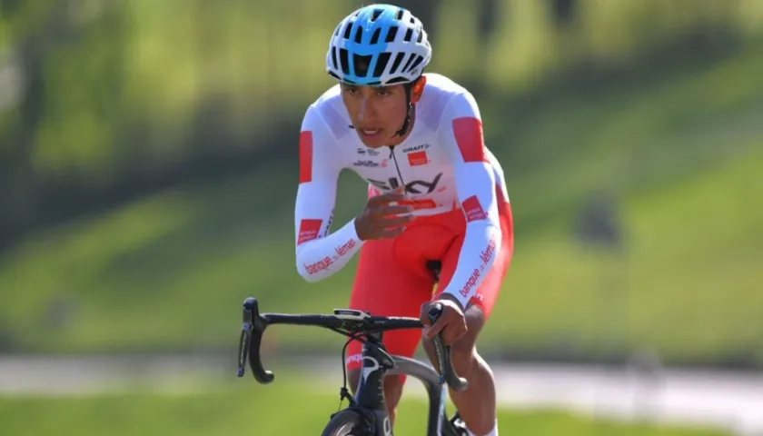 Egan Bernal, ciclista colombiano. 