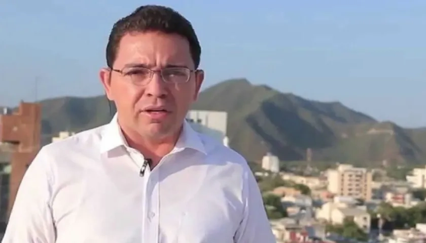 Rafael Martínez, alcalde de Santa Marta.