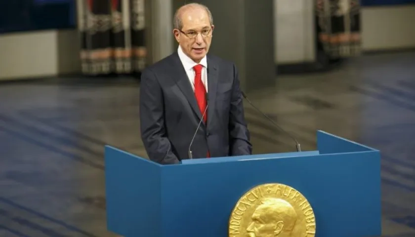 El director general de la Organización para la Prohibición de las Armas Químicas (OPAQ), el diplomático turco Ahmet Uzümku.