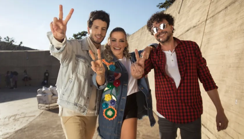 Sebastián Yatra, Fanny Lu, Andrés Cepeda.