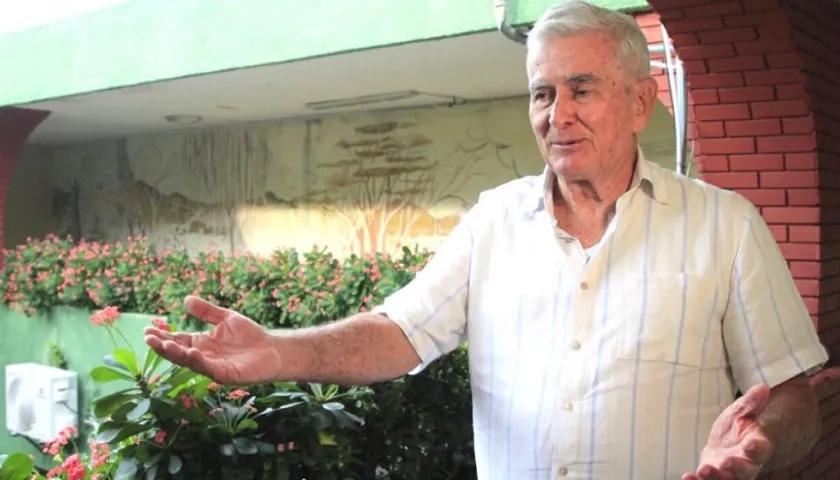 Roberto León Zúñiga, presidente de la Sociedad de Mejoras Públicas.