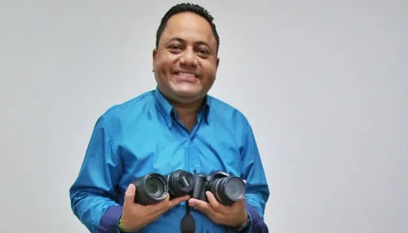 El fotógrafo Federico Díaz.