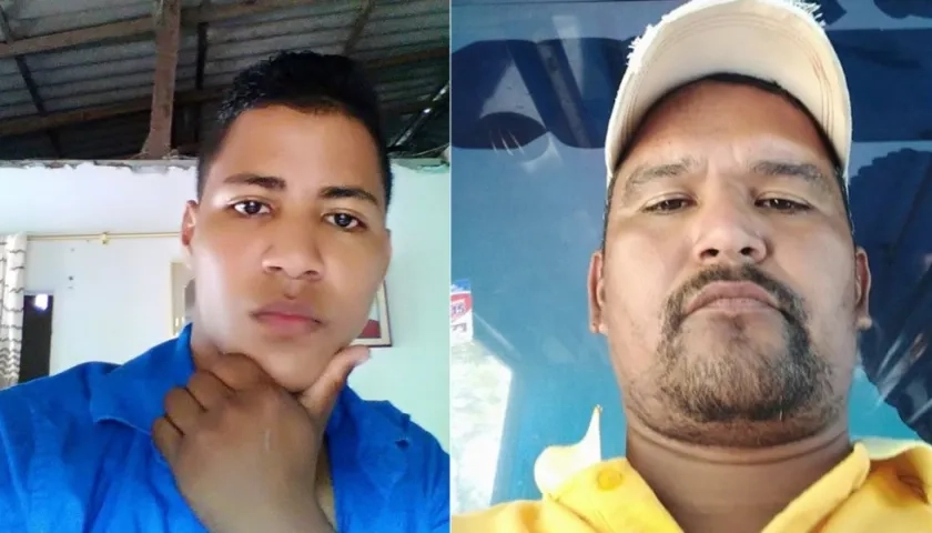 Danilson Alberto Marmol y Walter William Romero, los fallecidos.