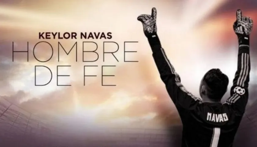 Portada de la película de Keylor Navas.