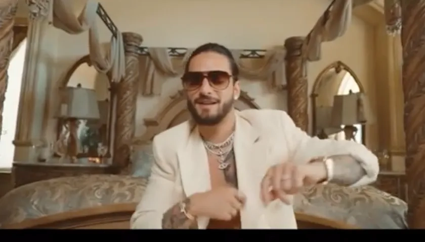El cantante colombiano Maluma.