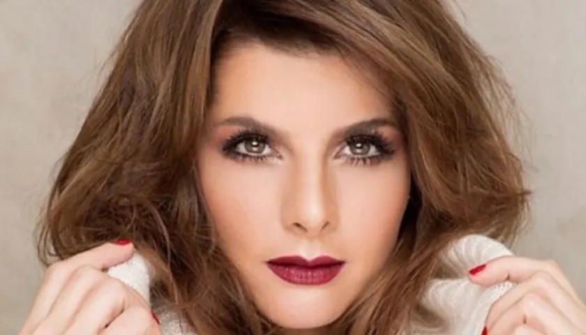 La presentadora Carolina Cruz.