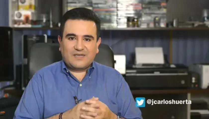 El periodista mexicano Juan Carlos Huerta.