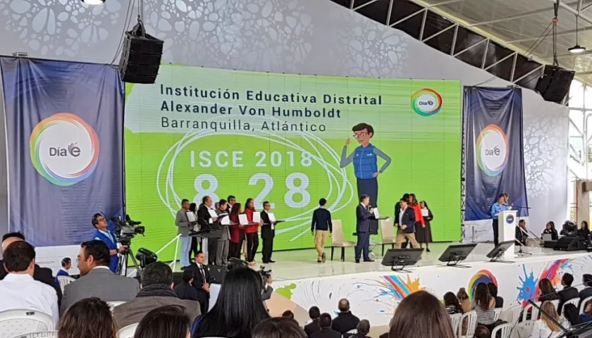 La Humbodt, como es llamado Institución Educativa Distrital Alexander Von Humboldt, obtuvo el primer lugar en media.