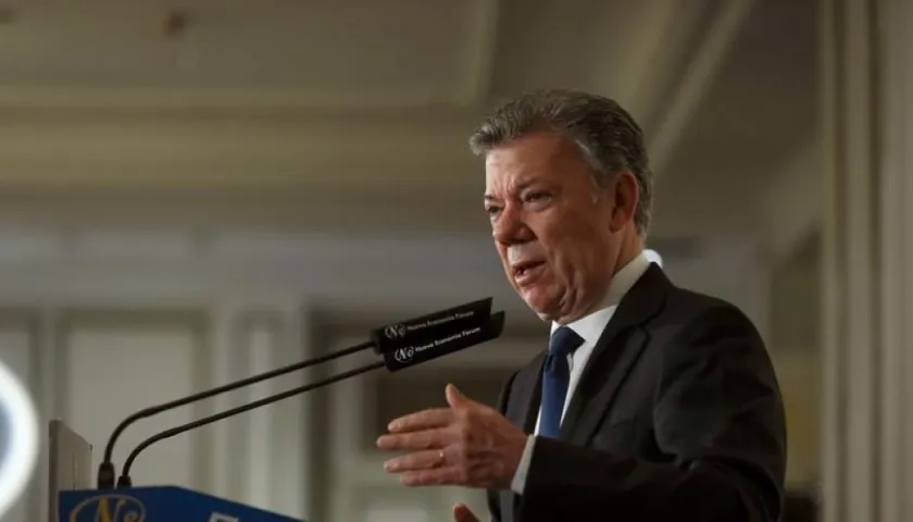 Juan Manuel Santos.