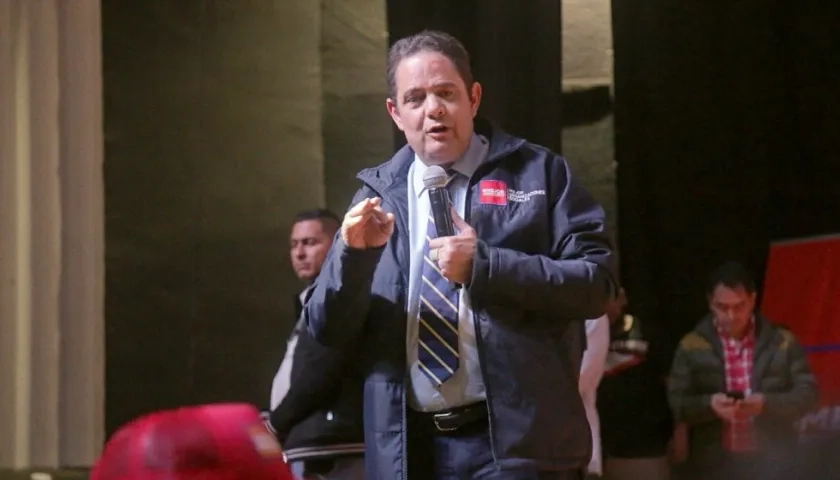 Germán Vargas Lleras, candidato a la Presidencia de Colombia por el movimento Mejor Vargas Lleras.