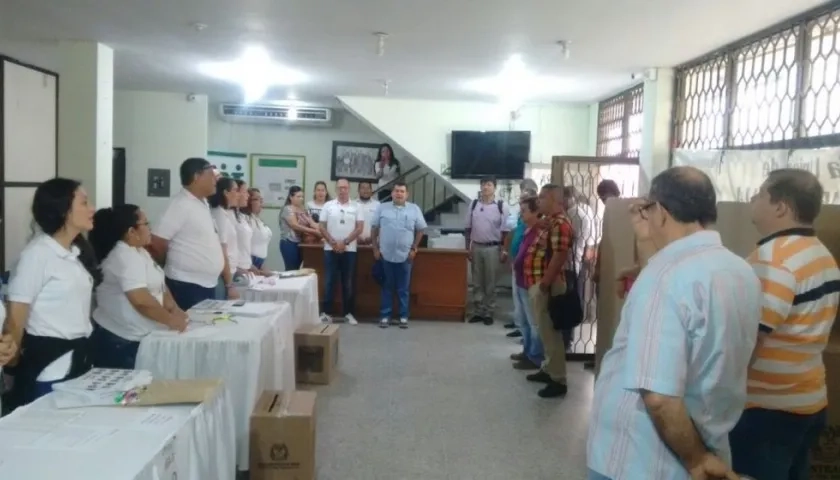 Acto de instalación de la asamblea impugnada.
