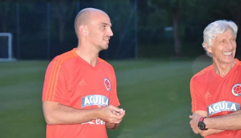 Esteban Cambiasso se unió al cuerpo técnico con miras a la Copa Mundial de la FIFA, Rusia 2018. 