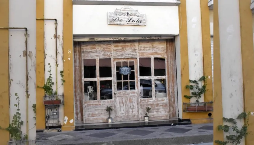 Fachada del restaurante 'De Lola'.