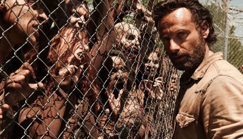 El actor británico Andrew Lincoln.