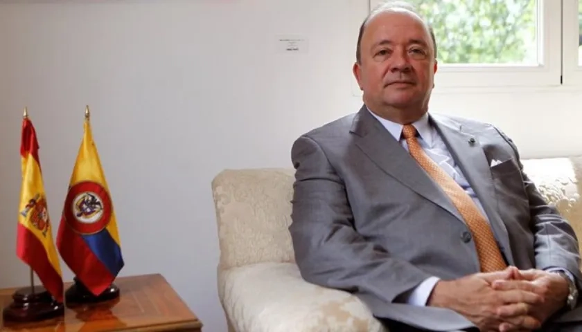 El ministro de Defensa, Luis Carlos Villegas.