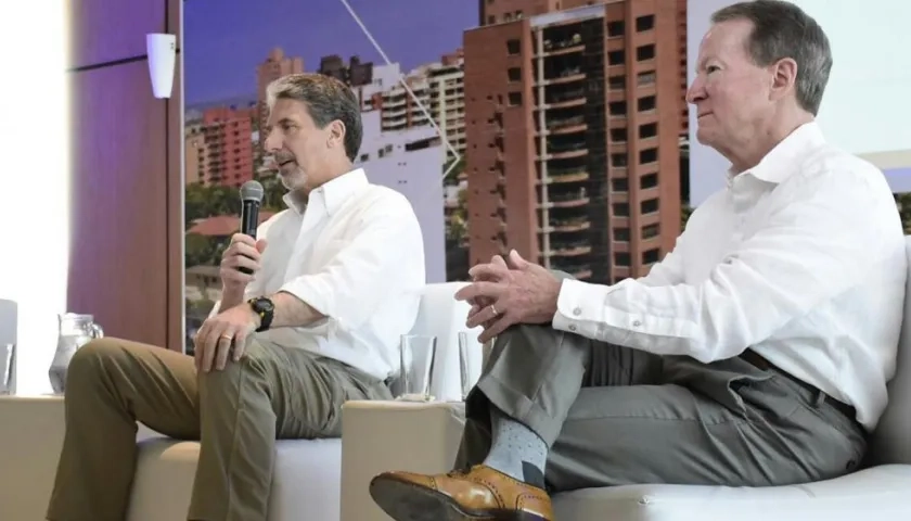 Kevin Whitaker, Embajador de Estados Unidos en Colombia - William Brownfield, exembajador de Colombia en Venezuela